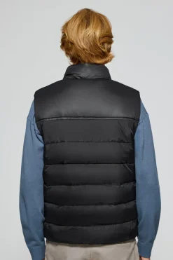 Polo Club Vestes*Veste sans manches e ultra-légère à écusson caoutchouté Noir