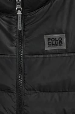 Polo Club Vestes*Veste sans manches e ultra-légère à écusson caoutchouté Noir