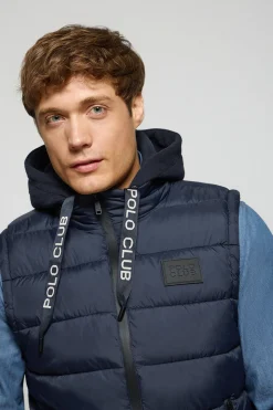 Polo Club Vestes*Veste sans manches rembourrée Canyon avec des détails Bleu Marine