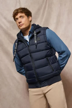 Polo Club Vestes*Veste sans manches rembourrée Canyon avec des détails Bleu Marine