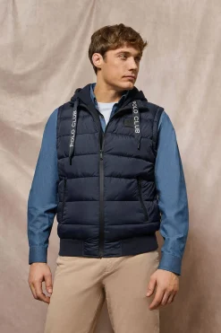 Polo Club Vestes*Veste sans manches rembourrée Canyon avec des détails Bleu Marine