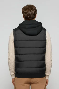 Polo Club Vestes*Veste sans manches rembourrée e Canyon avec des détails Noir
