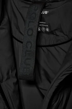 Polo Club Vestes*Veste sans manches Siena e à capuche fixe et détails Noir