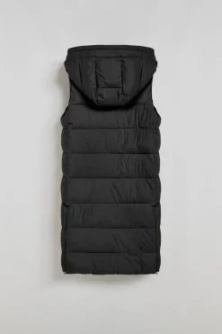 Polo Club Vestes*Veste sans manches Siena e à capuche fixe et détails Noir