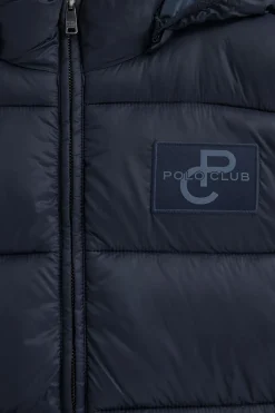 Polo Club Vestes*Veste sans manches ultralight avec logo Bleu Marine