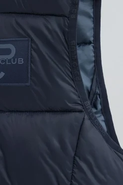 Polo Club Vestes*Veste sans manches ultralight avec logo Bleu Marine