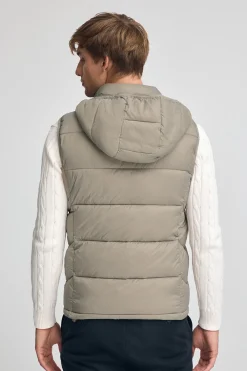 Polo Club Vestes*Veste sans manches ultralight couleur avec logo Pierre
