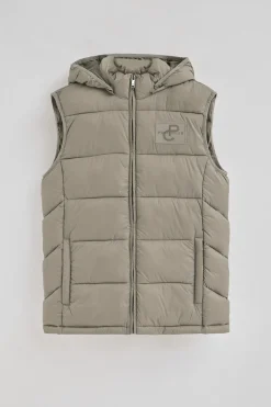 Polo Club Vestes*Veste sans manches ultralight couleur avec logo Pierre