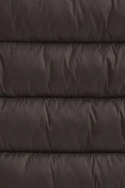 Polo Club Vestes*Veste sans manches ultralight chocolat foncé avec logo Rigby Go Chocolat noir