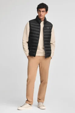 Polo Club Vestes*Veste sans manches ultralight e avec logo Rigby Go Noir