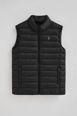 Polo Club Vestes*Veste sans manches ultralight e avec logo Rigby Go Noir
