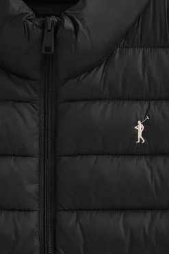 Polo Club Vestes*Veste sans manches ultralight e avec logo Rigby Go Noir
