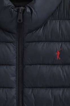 Polo Club Vestes*Veste sans manches ultralight avec logo Rigby Go Bleu Marine