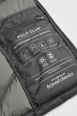 Polo Club Vestes*Veste sans manches ultralight e avec logo Noir