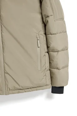 Polo Club Vestes*Veste St Moritz matelassée à capuche fixe et détails Beige