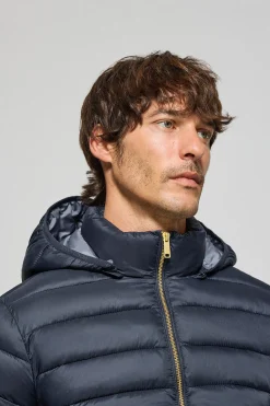 Polo Club Vestes*Veste ultralight Corey à capuche amovible et broderie PC Bleu Marine
