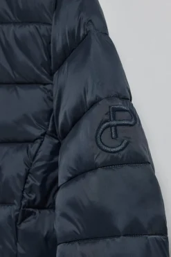 Polo Club Vestes*Veste ultralight Cintia à capuche amovible et broderie PC Bleu Marine