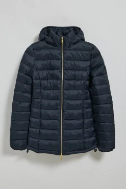 Polo Club Vestes*Veste ultralight Cintia à capuche amovible et broderie PC Bleu Marine