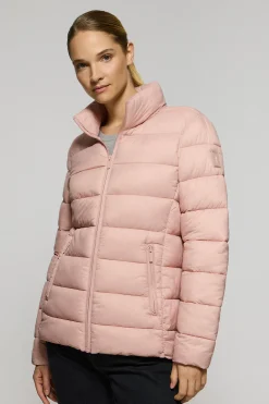 Polo Club Vestes*Veste ultralight Susanne couleur avec écusson Rigby Go Rose pâle