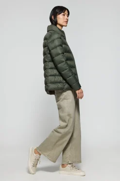 Polo Club Vestes*Veste ultralight Susanne verte avec écusson Rigby Go Vert forêt