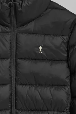 Polo Club Vestes*Veste ultralight Susanne e avec broderie Rigby Go Noir