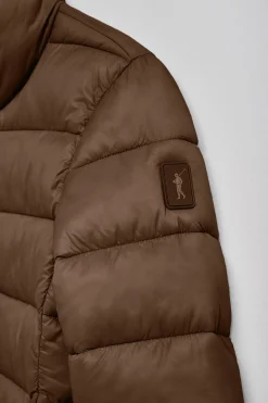 Polo Club Vestes*Veste ultralight Susanne marron avec écusson Rigby Go Brun