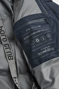Polo Club Vestes*Veste Val Thorens avec logo Bleu Marine