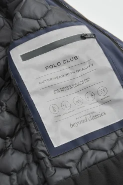 Polo Club Vestes*Veste Voguel avec logo Bleu Marine