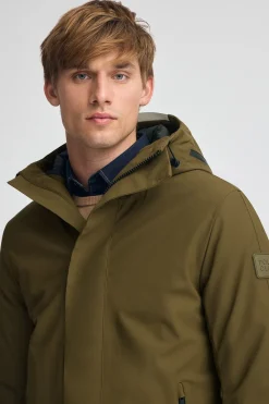 Polo Club Vestes*Veste Voguel kaki foncé avec logo Kaki foncée