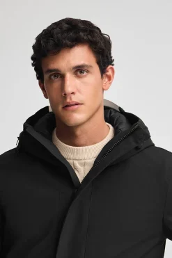 Polo Club Vestes*Veste Voguel e avec logo Noir