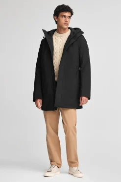 Polo Club Vestes*Veste Voguel e avec logo Noir